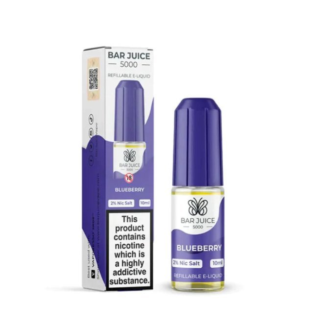 Bar Juice 5000 - Nic Salt 10ml E-Liquid Box of 10 - IMMYZ