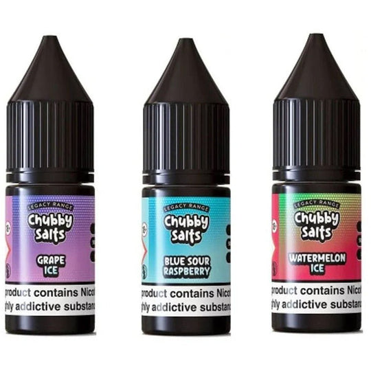 Chubby Salt E - liquids Nic Salts - 10ml - Box of 10 - IMMYZ