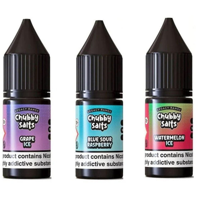 Chubby Salt E - liquids Nic Salts - 10ml - Box of 10 - IMMYZ