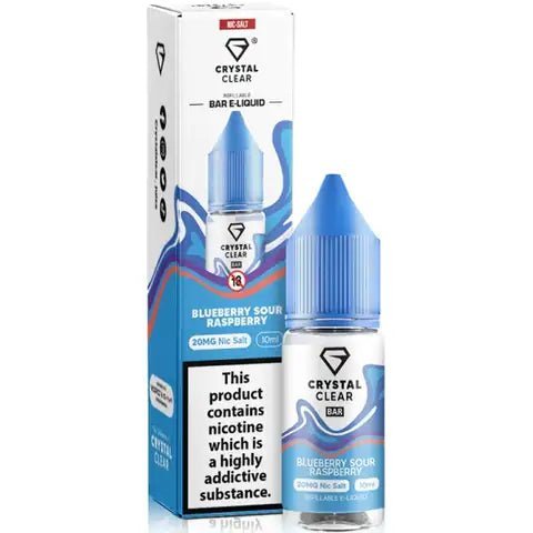 Crystal Clear Nic Salts 10ml E-Liquid Box of 10 - IMMYZ
