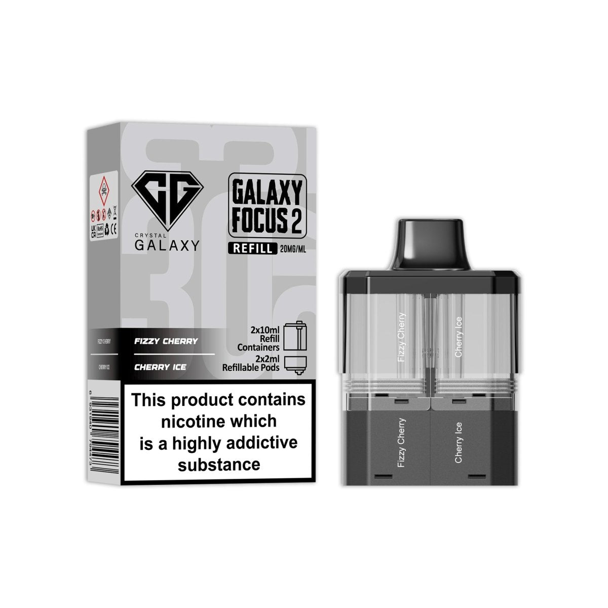 Crystal Galaxy Focus 2 Replacement Pods - IMMYZ
