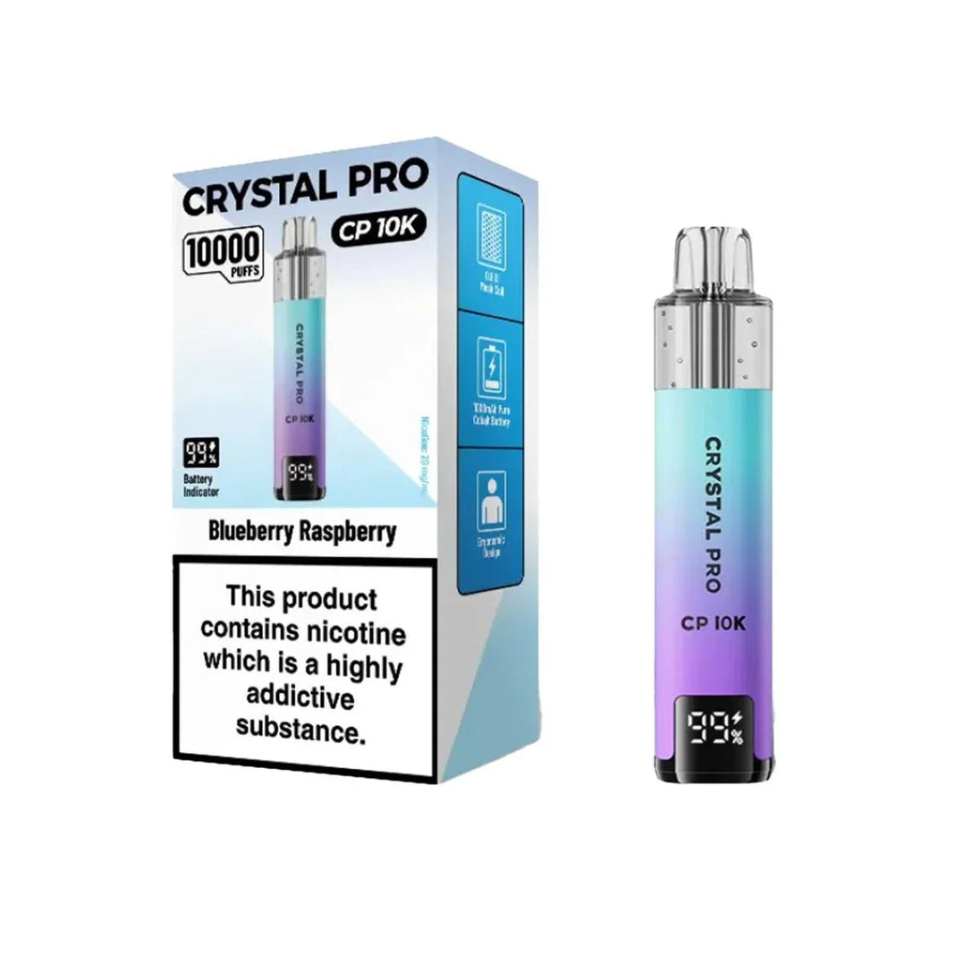 Crystal Pro CP10000 Prefilled Pod Kit - IMMYZ