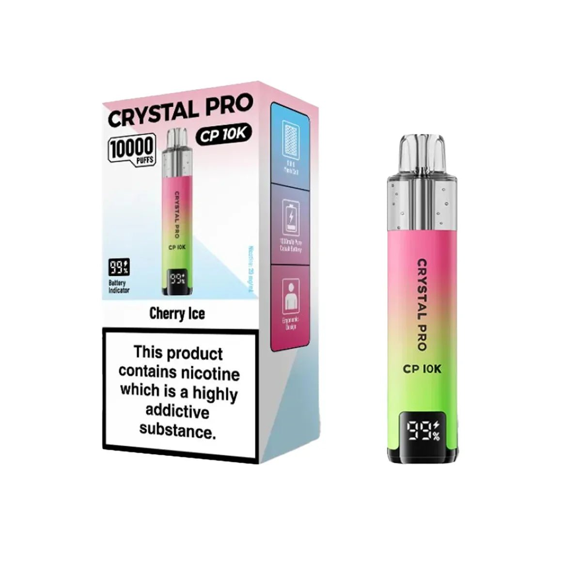 Crystal Pro CP10000 Prefilled Pod Kit - IMMYZ