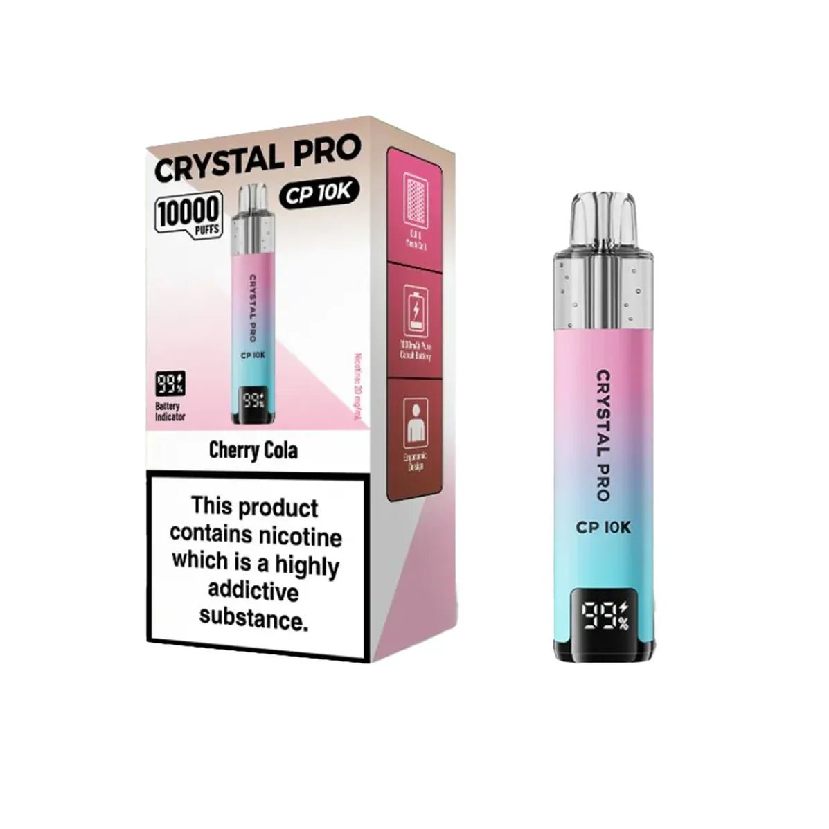 Crystal Pro CP10000 Prefilled Pod Kit - IMMYZ