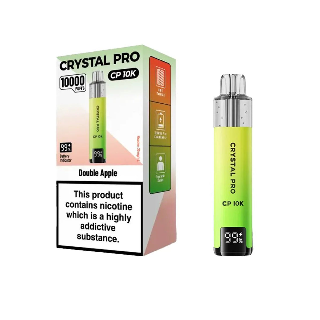 Crystal Pro CP10000 Prefilled Pod Kit - IMMYZ