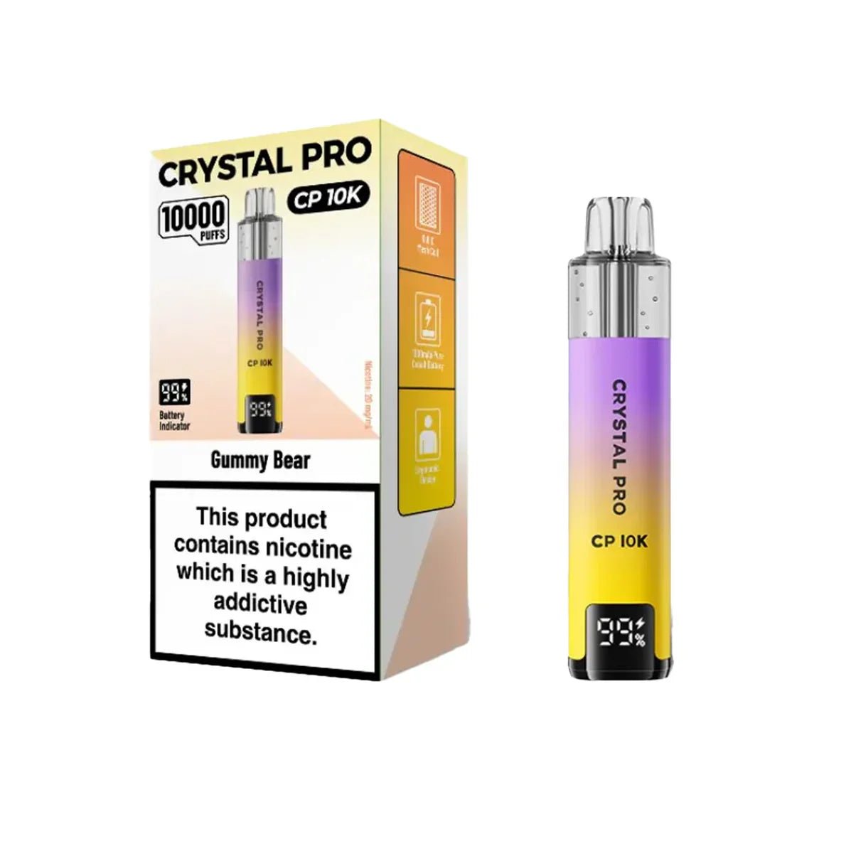 Crystal Pro CP10000 Prefilled Pod Kit - IMMYZ