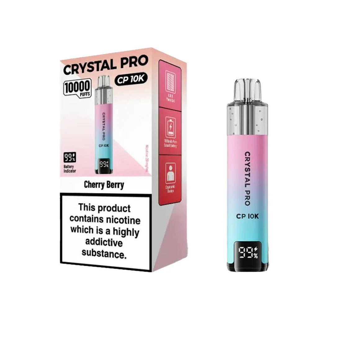 Crystal Pro CP10000 Prefilled Pod Kit - IMMYZ