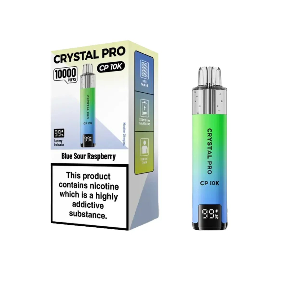 Crystal Pro CP10000 Prefilled Pod Kit - IMMYZ