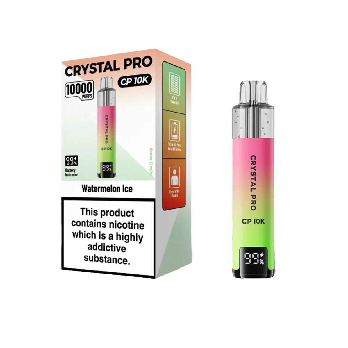 Crystal Pro CP10000 Prefilled Pod Kit - IMMYZ