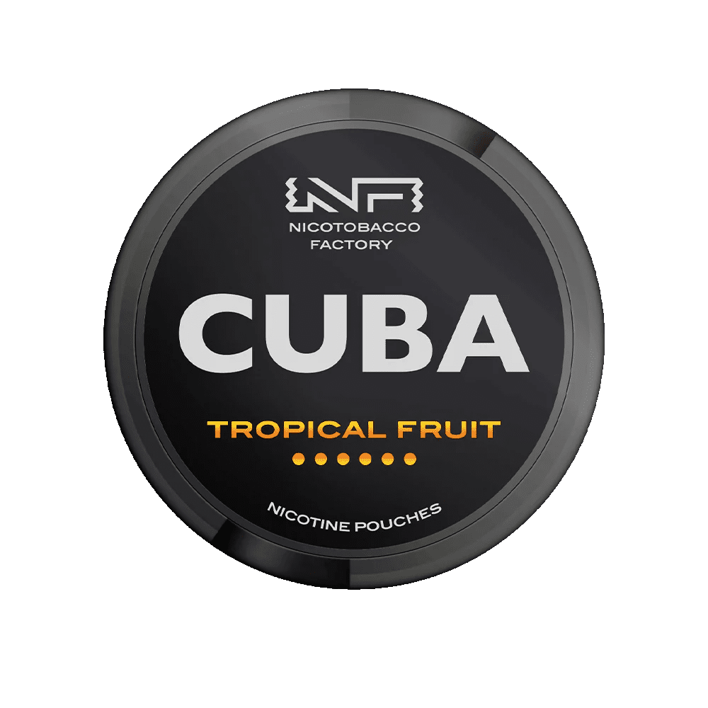 Cuba Black Nicotine Pouches 66mg - IMMYZ
