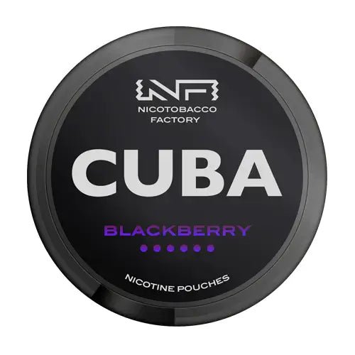 Cuba Black Nicotine Pouches 66mg - IMMYZ