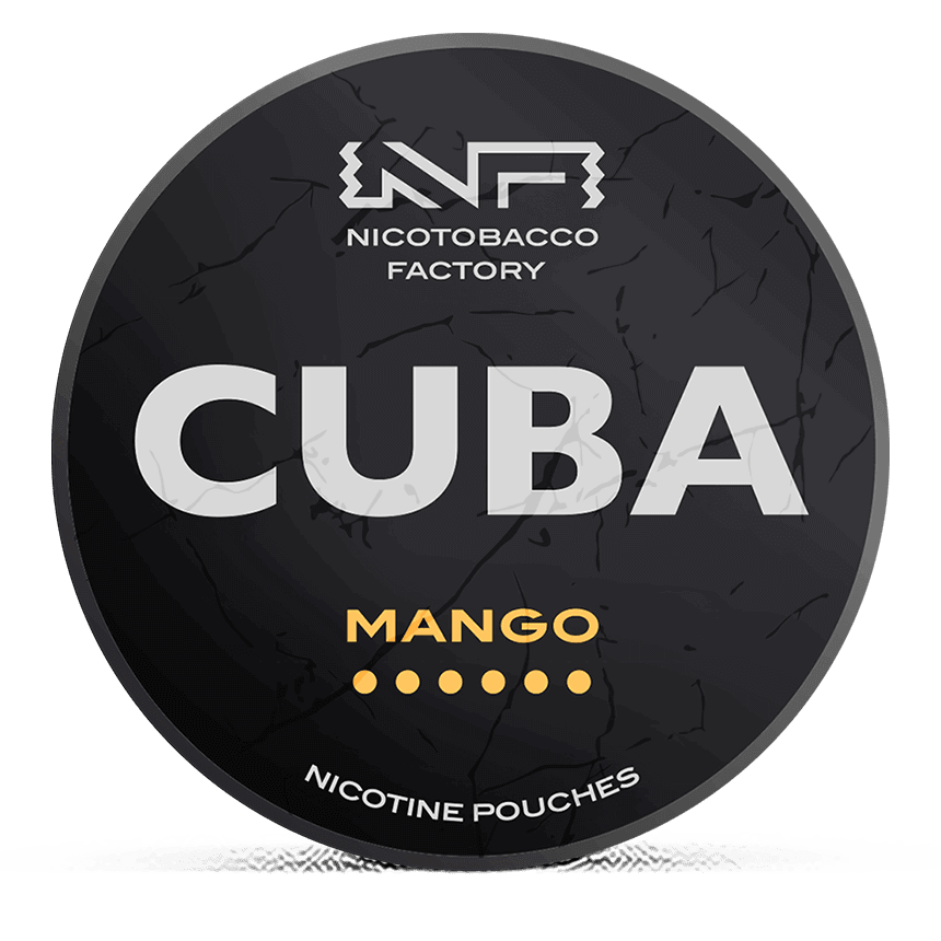 Cuba Black Nicotine Pouches 66mg - IMMYZ