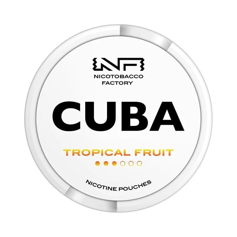 Cuba White Nicotine Pouches 16mg - IMMYZ