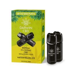 Darwin CBD 600mg (2 x 300mg) Prefilled Pod - IMMYZ