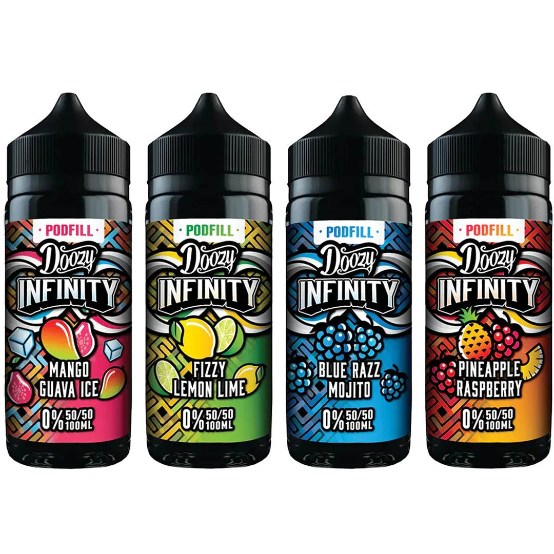 Doozy Infinity Pod Fill 50/50 100ml Shortfill E - Liquid - IMMYZ