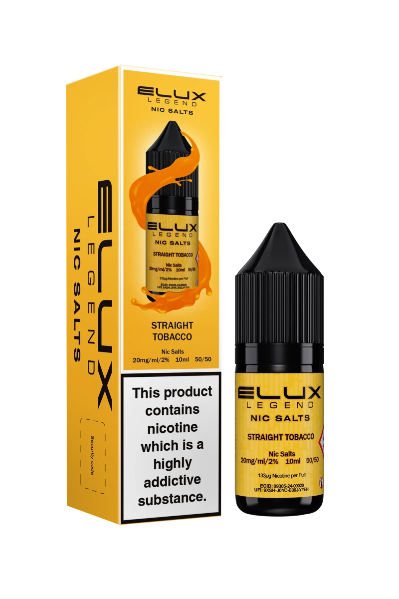 Elux Legend 10ml Nic Salts - IMMYZ