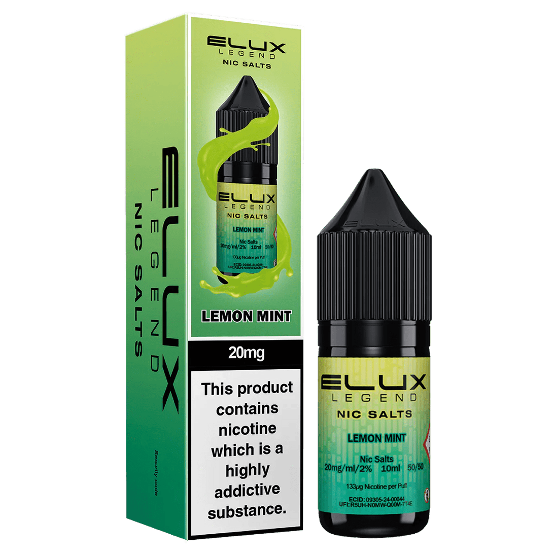 Elux Legend 10ml Nic Salts - IMMYZ