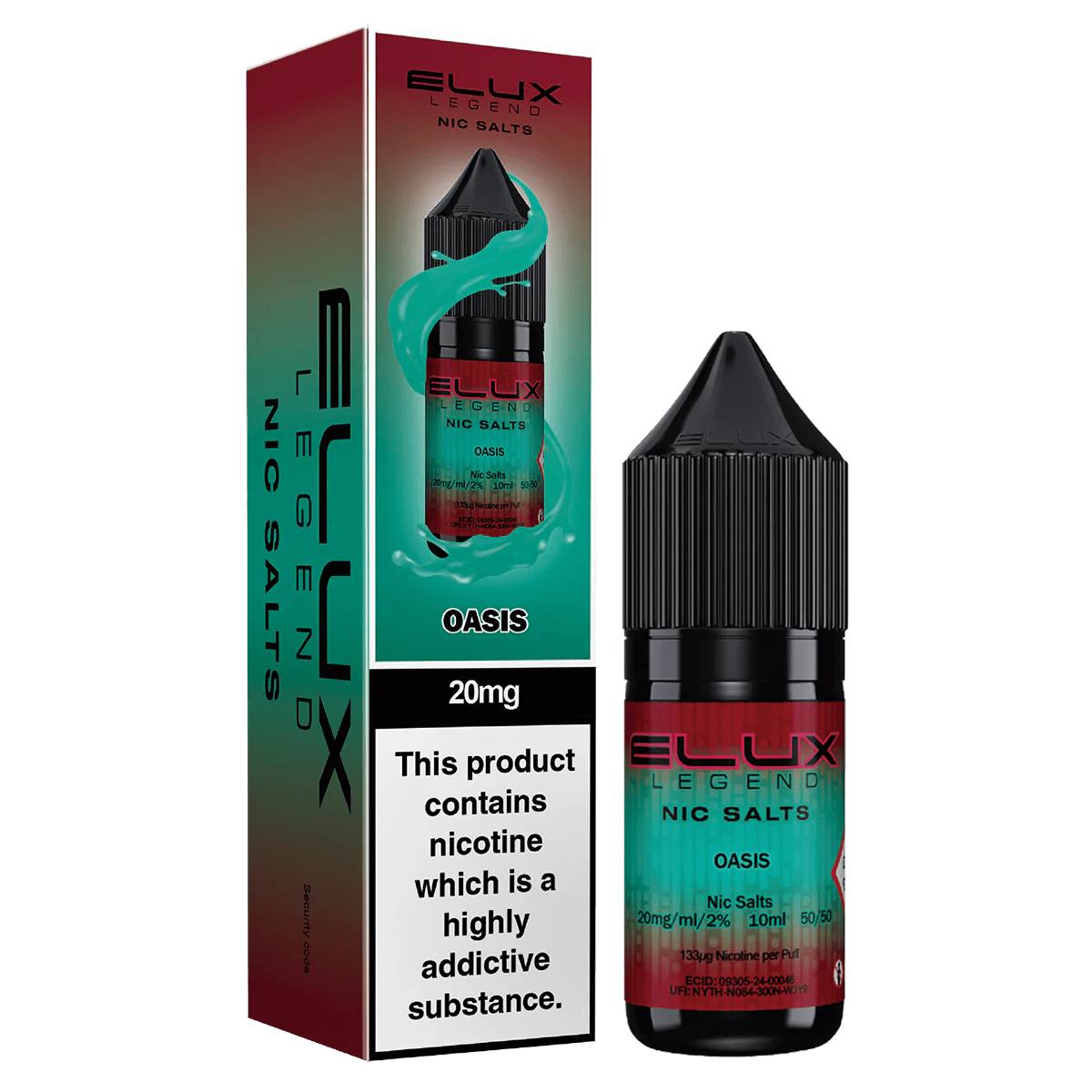 Elux Legend 10ml Nic Salts - IMMYZ