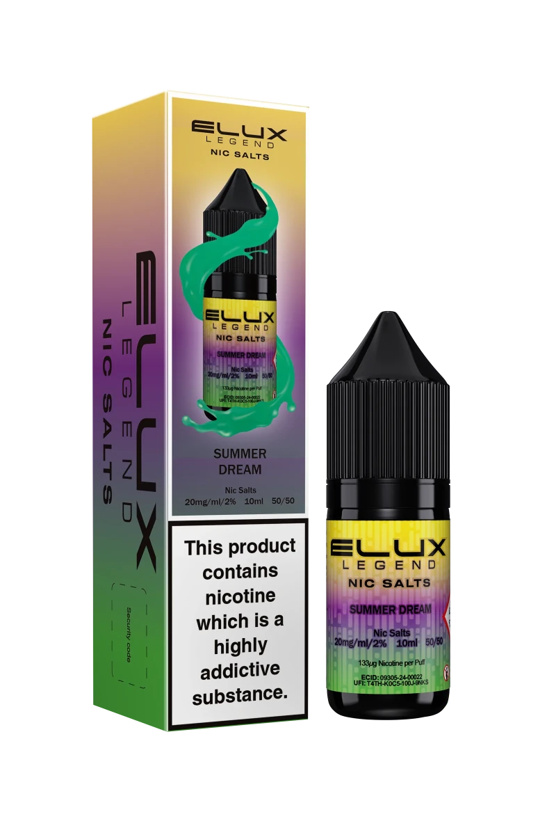 Elux Legend 10ml Nic Salts - IMMYZ