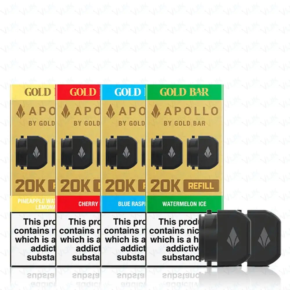 Gold Bar 20K Apollo Tank & Refill - IMMYZ