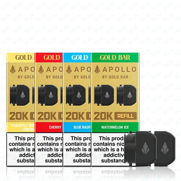 Gold Bar 20K Apollo Tank & Refill - IMMYZ