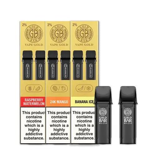 Gold Bar Reload Prefilled Pod - IMMYZ