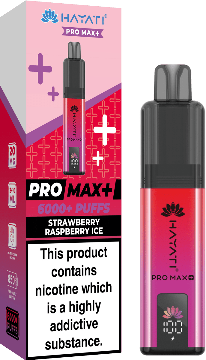 Hayati Pro Max+ 6000 Puffs Vape Kit - IMMYZ