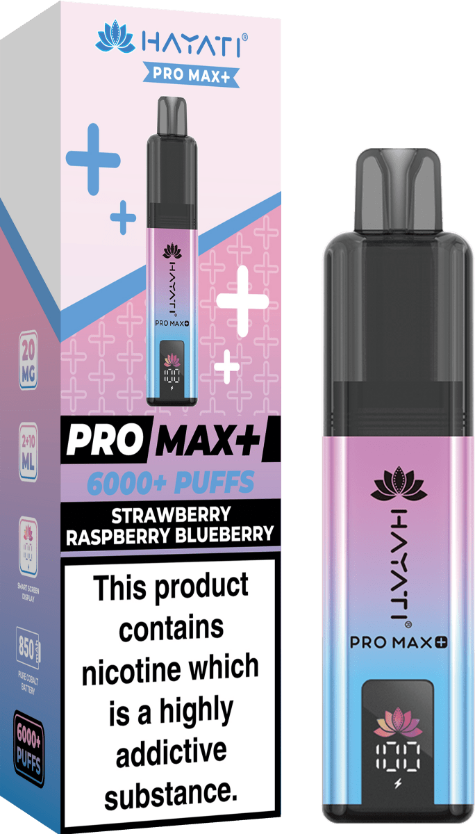 Hayati Pro Max+ 6000 Puffs Vape Kit - IMMYZ