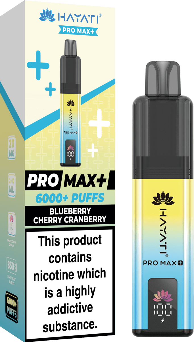 Hayati Pro Max+ 6000 Puffs Vape Kit - IMMYZ