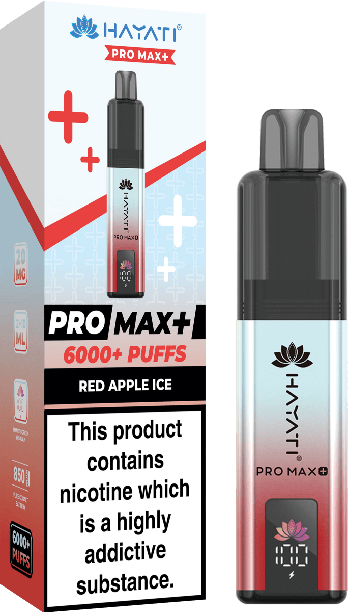 Hayati Pro Max+ 6000 Puffs Vape Kit - IMMYZ
