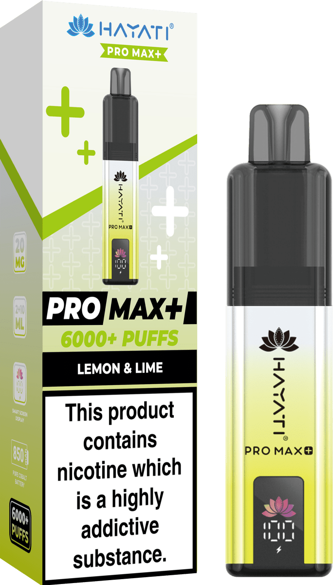 Hayati Pro Max+ 6000 Puffs Vape Kit - IMMYZ