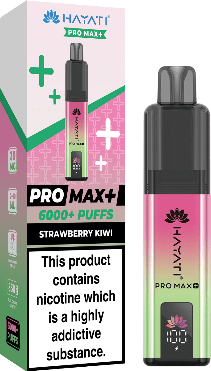 Hayati Pro Max+ 6000 Puffs Vape Kit - IMMYZ