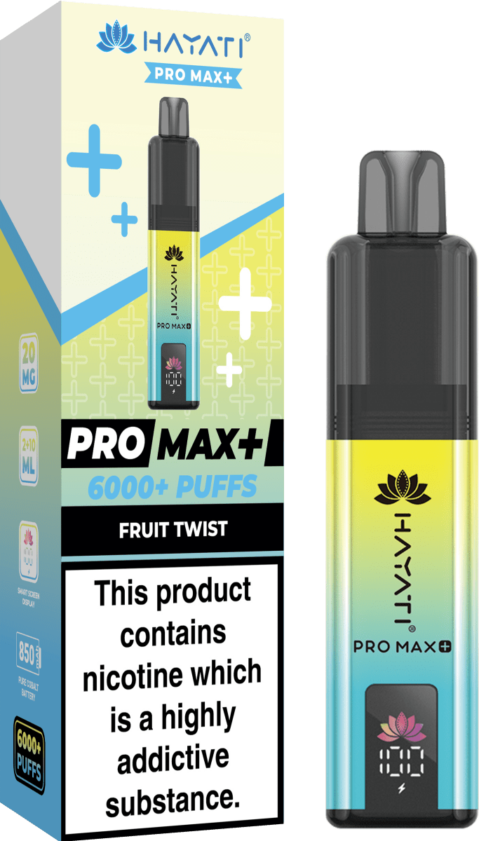 Hayati Pro Max+ 6000 Puffs Vape Kit - IMMYZ