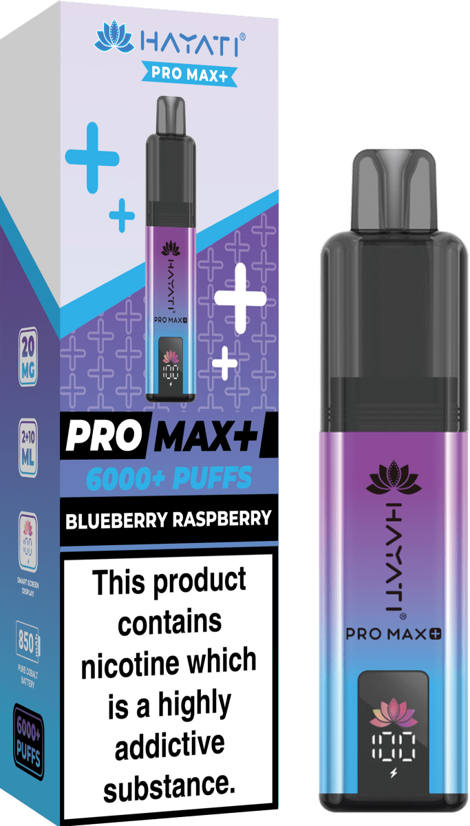 Hayati Pro Max+ 6000 Puffs Vape Kit - IMMYZ