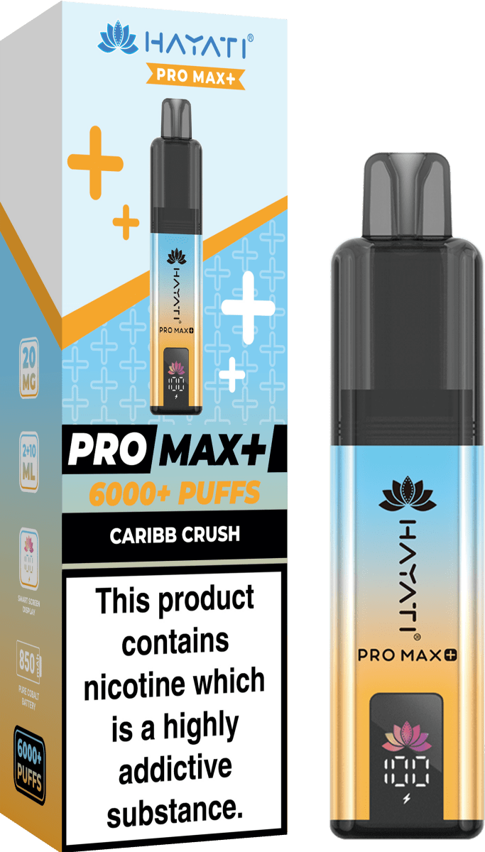 Hayati Pro Max+ 6000 Puffs Vape Kit - IMMYZ