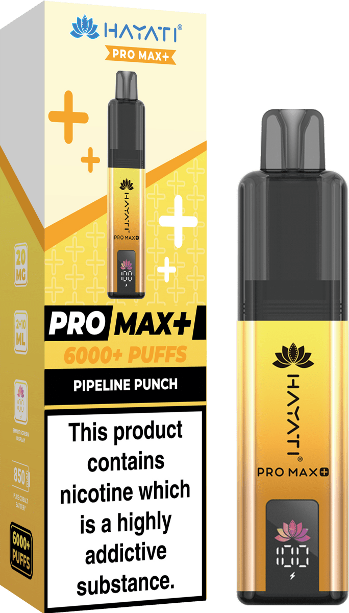 Hayati Pro Max+ 6000 Puffs Vape Kit - IMMYZ