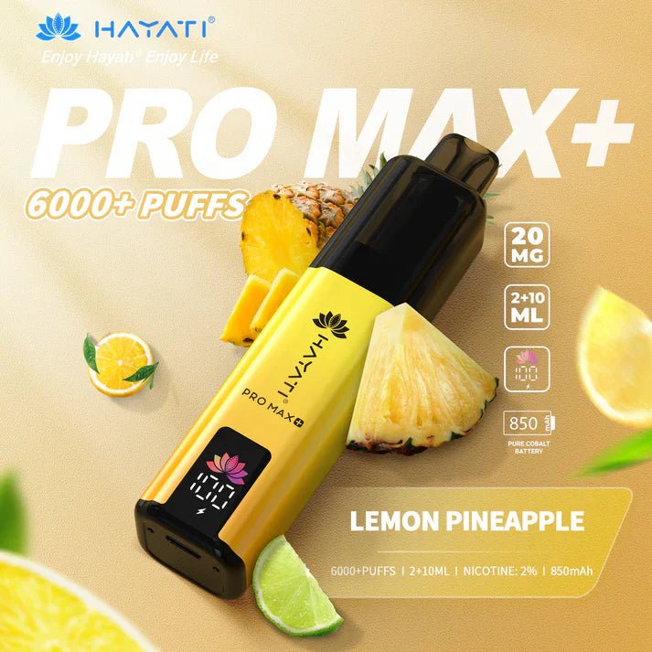 Hayati Pro Max+ 6000 Puffs Vape Kit - IMMYZ