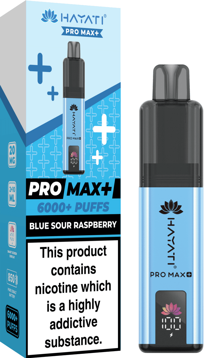 Hayati Pro Max+ 6000 Puffs Vape Kit - IMMYZ