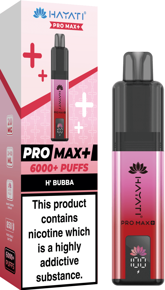 Hayati Pro Max+ 6000 Puffs Vape Kit - IMMYZ