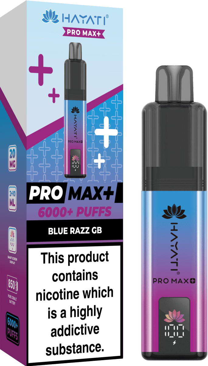 Hayati Pro Max+ 6000 Puffs Vape Kit - IMMYZ