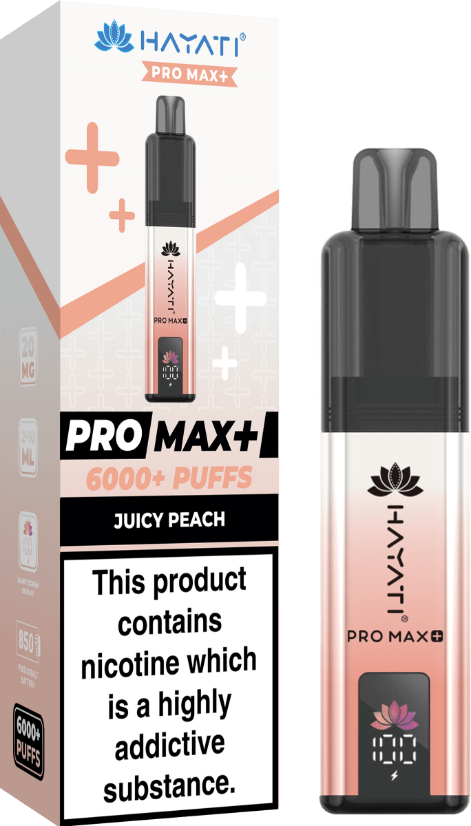 Hayati Pro Max+ 6000 Puffs Vape Kit - IMMYZ
