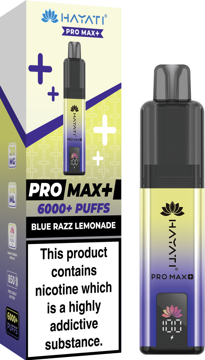 Hayati Pro Max+ 6000 Puffs Vape Kit - IMMYZ