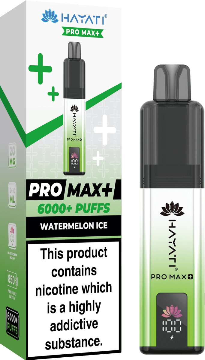 Hayati Pro Max+ 6000 Puffs Vape Kit - IMMYZ