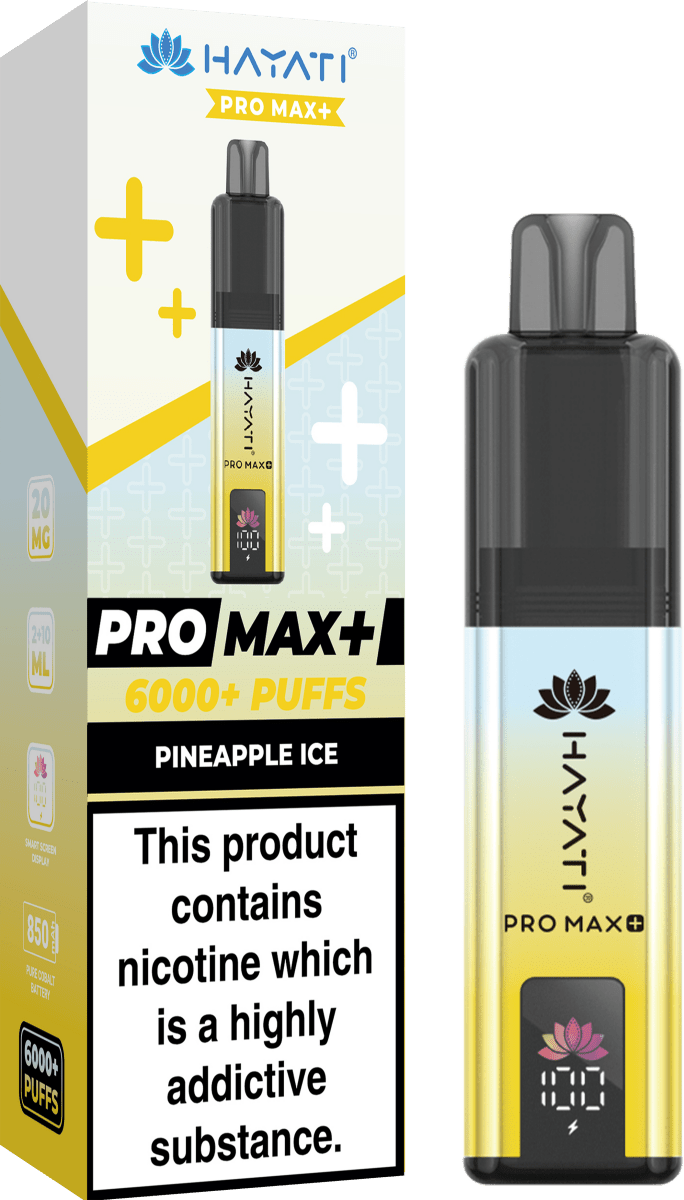 Hayati Pro Max+ 6000 Puffs Vape Kit - IMMYZ