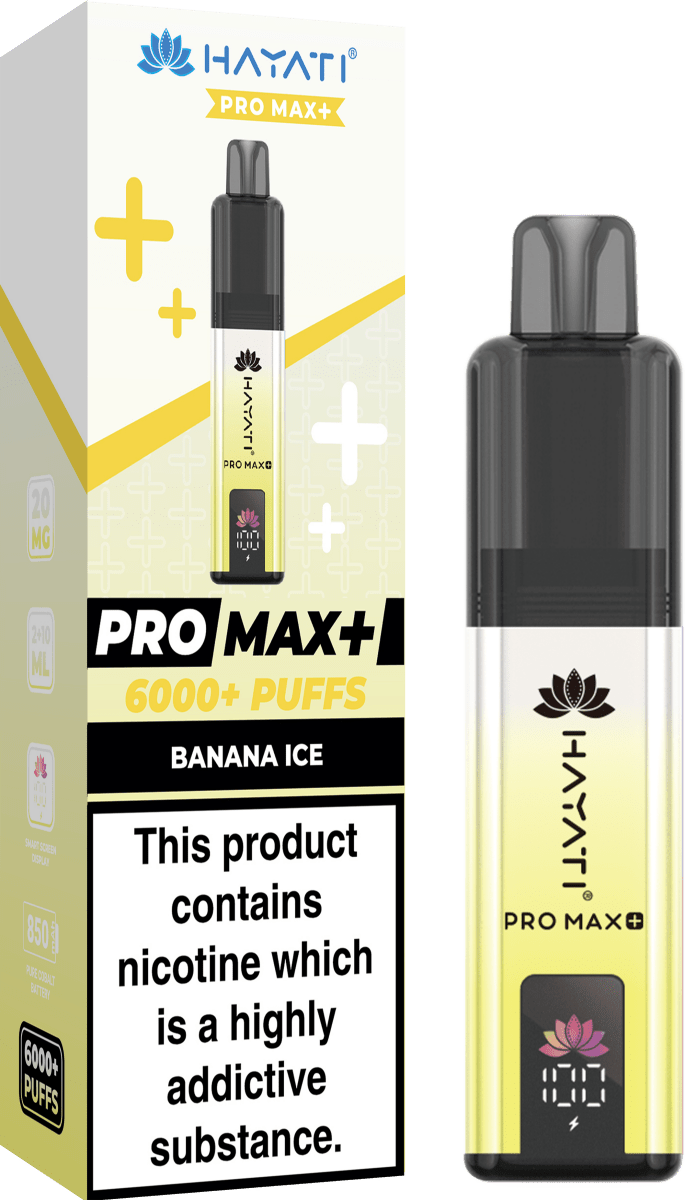 Hayati Pro Max+ 6000 Puffs Vape Kit - IMMYZ