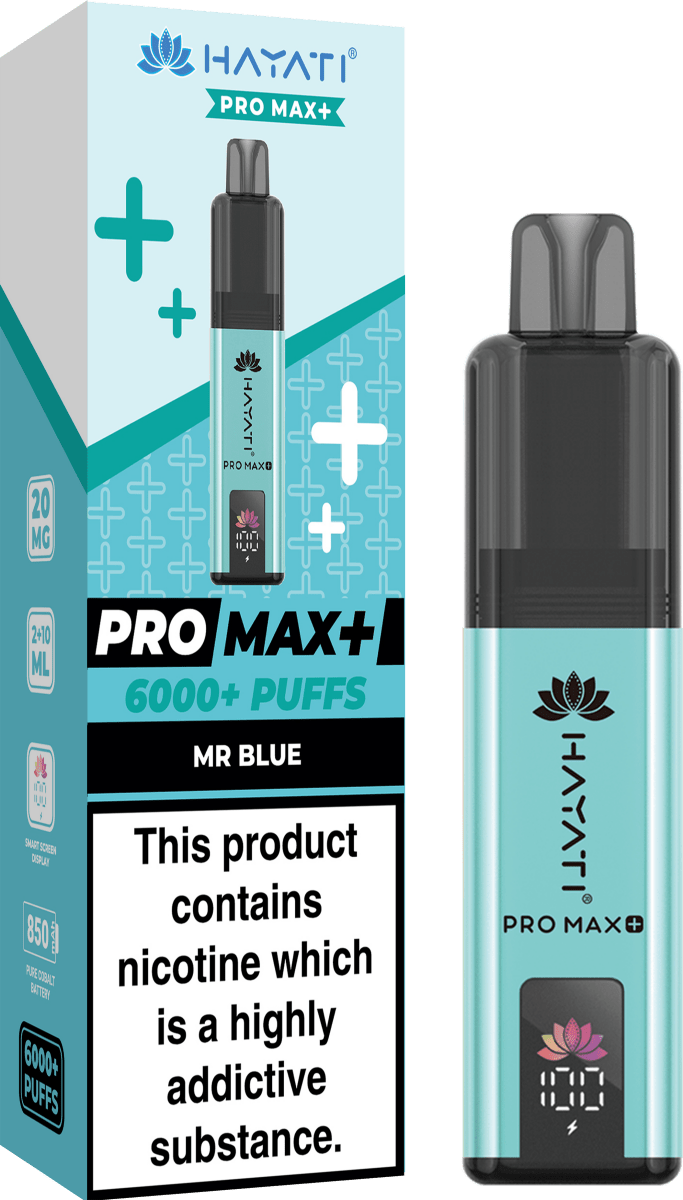 Hayati Pro Max+ 6000 Puffs Vape Kit - IMMYZ