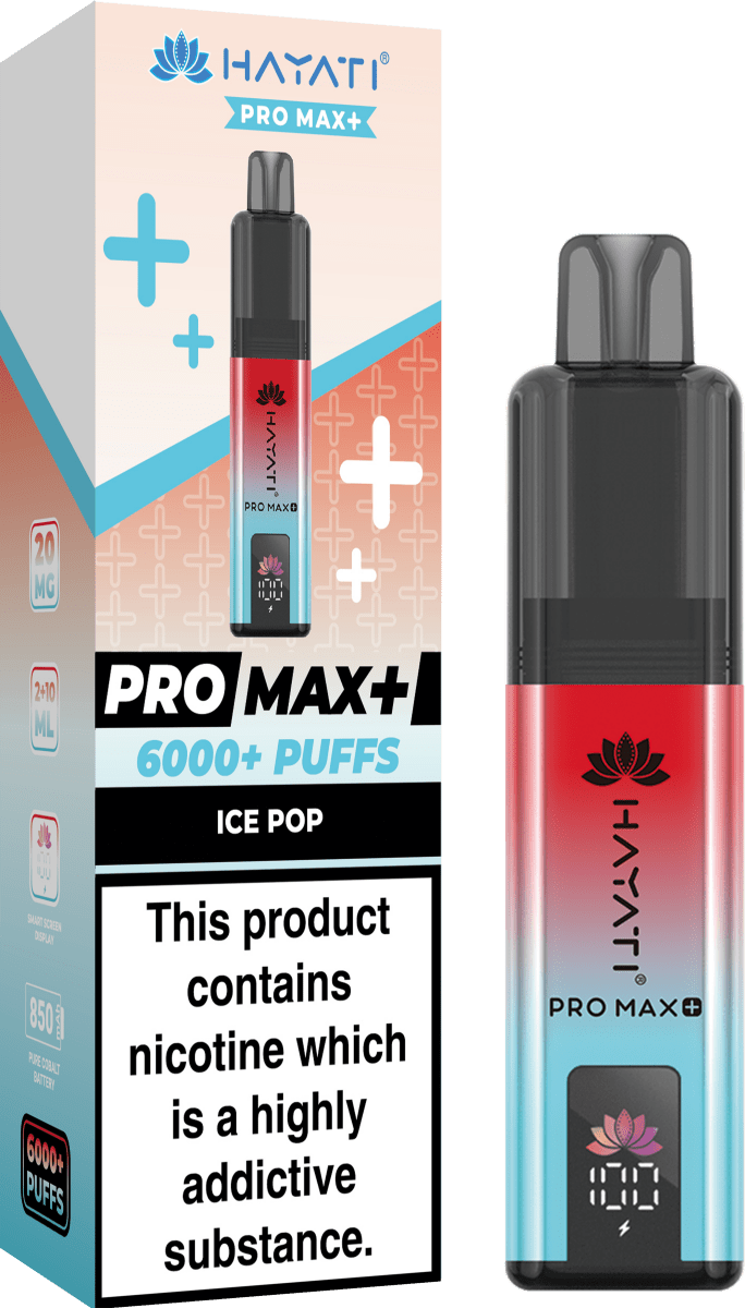 Hayati Pro Max+ 6000 Puffs Vape Kit - IMMYZ