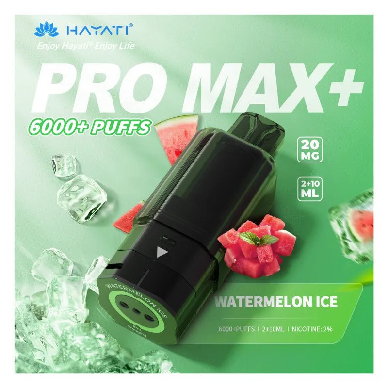 Hayati Pro Max+ 6K Prefilled Pods - IMMYZ