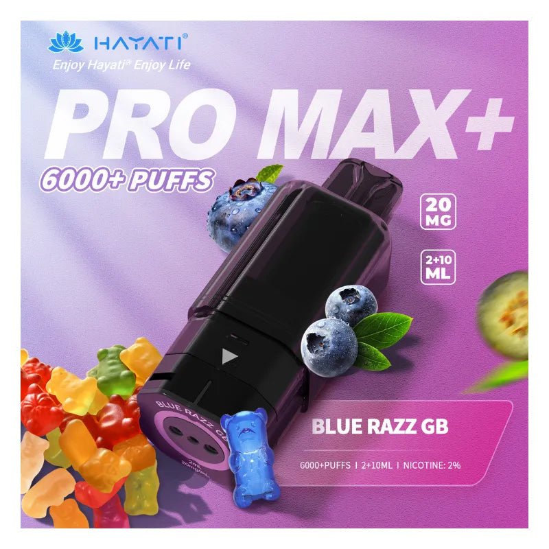 Hayati Pro Max+ 6K Prefilled Pods - IMMYZ