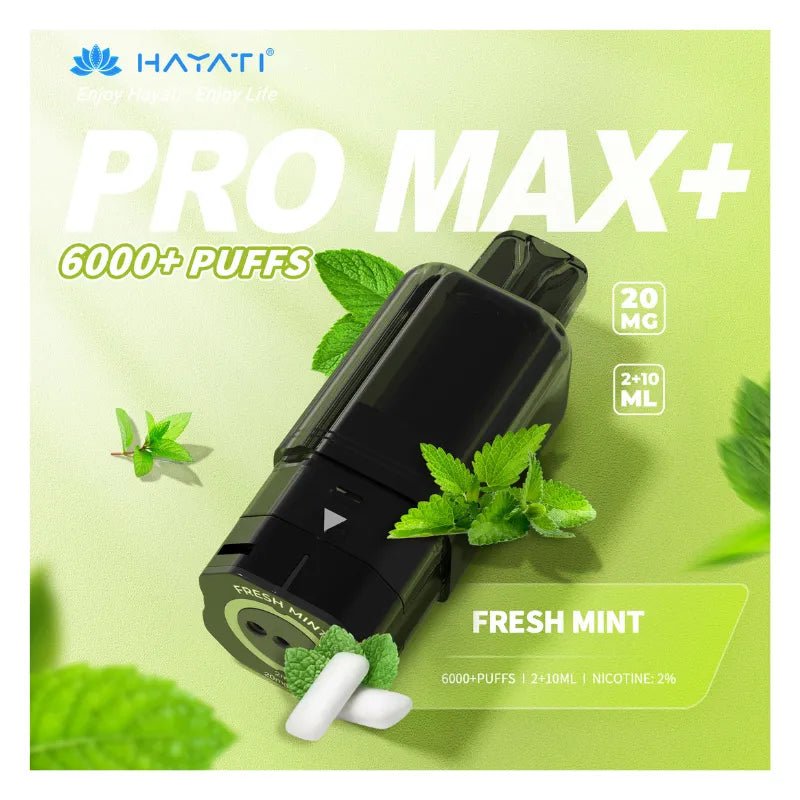 Hayati Pro Max+ 6K Prefilled Pods - IMMYZ